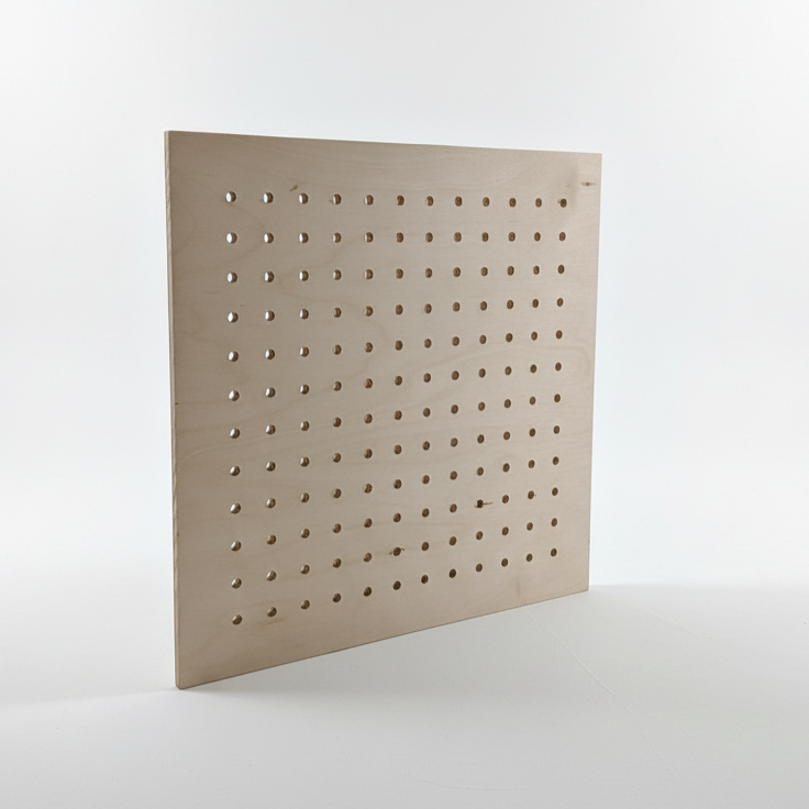Acoustic Perforated Plywood Panels